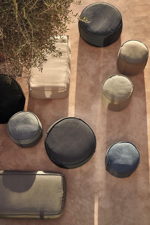 MNST1312 Тач пуф лотос ваниль 52 Manutti Poufs  - Вид №14