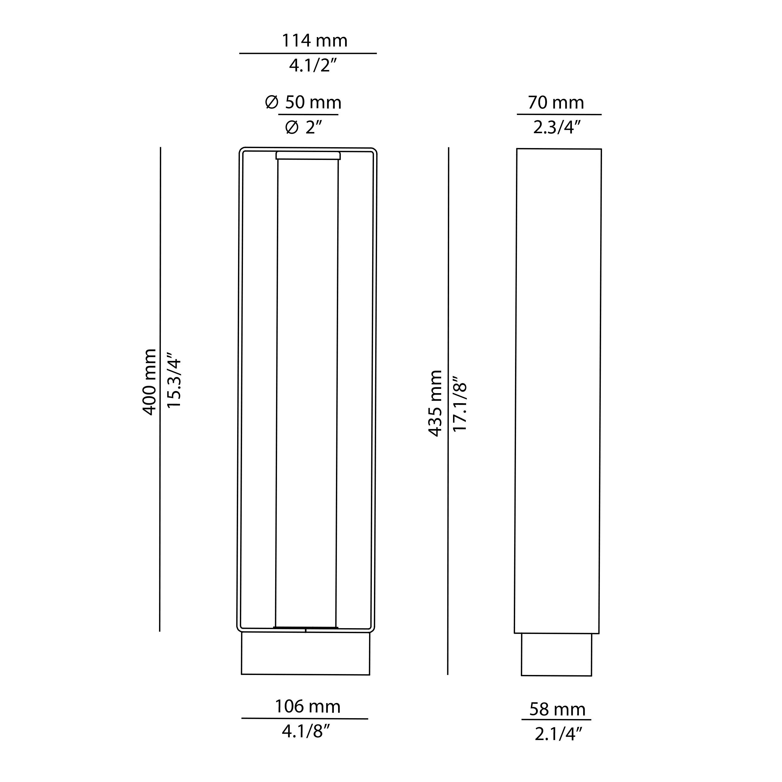Открытый металлический светодиодный маркер Estiluz рамка ARCH-00047678 - Вид №7