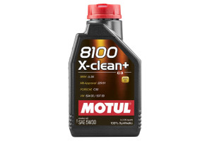 15965560 Синтетическое масло 8100 X-clean+ SAE 5W30 1л 106376 MOTUL