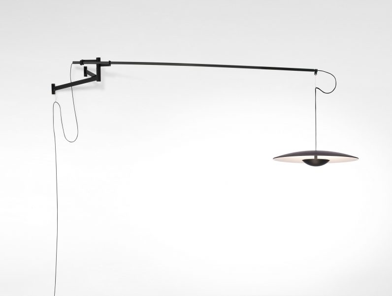 094052 Бра A XL 42 Hardwired венге-белый Marset Ginger