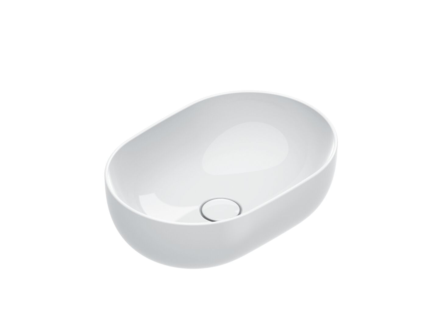 Овальная раковина с одной столешницей CERAMICA CATALANO сфера ARCH-00080286