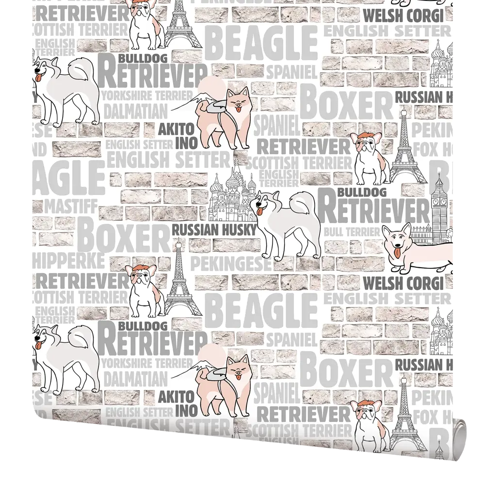 Обои флизелиновые Elysium Лаки серые 1.06 м Е801904 STLM-2131775