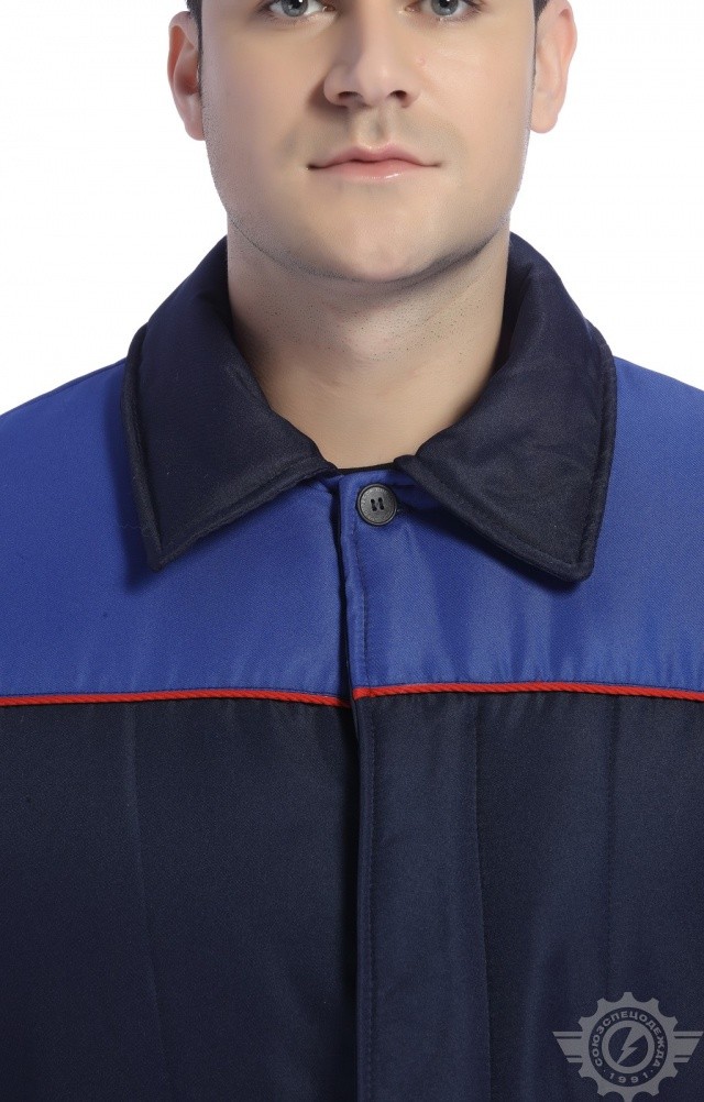 64964 Куртка "Дон" зимняя синяя  Зимняя спецодежда  размер 52-54/170-176  - Вид №8