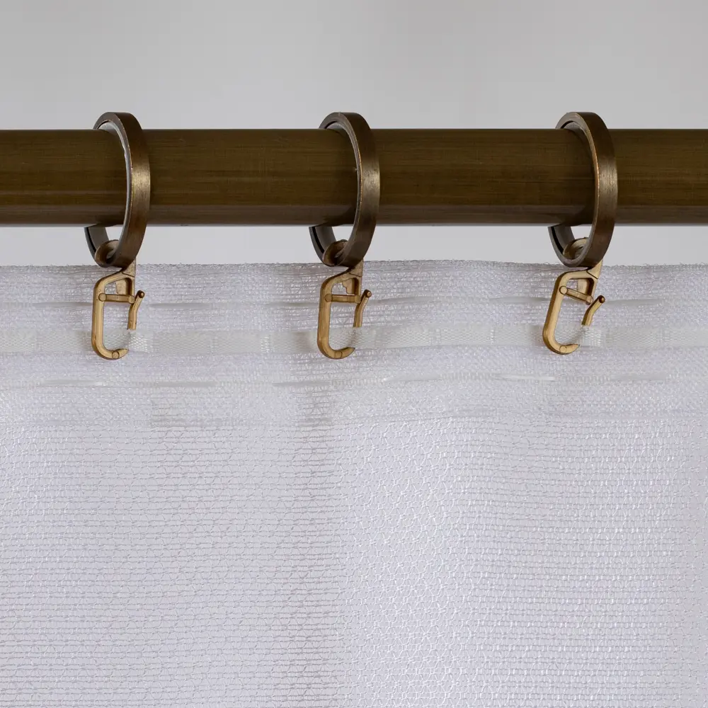 Тюль на ленте 250x280 см цвет белый GARDEN STLM-2031156 - Вид №2