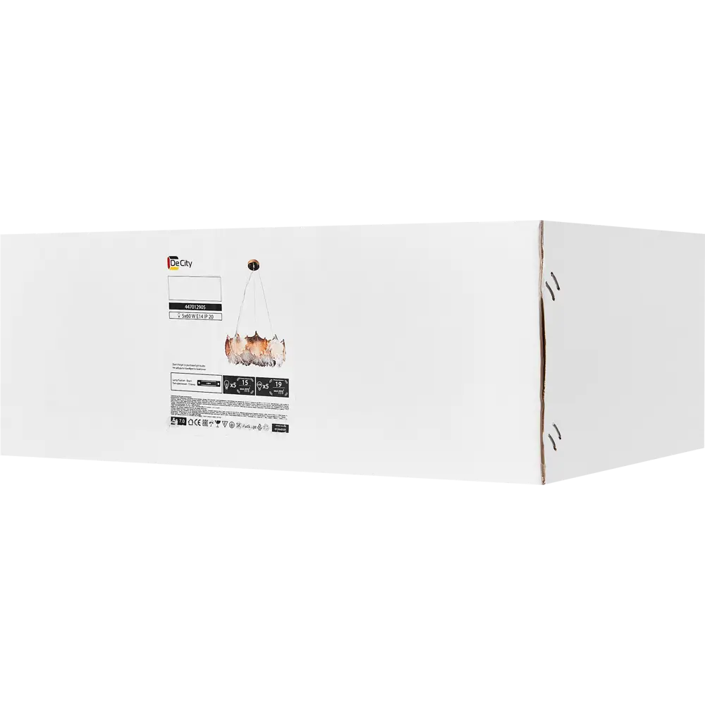 Люстра потолочная De City Патриция 5 1 лампа 60 Вт STLM-2169160 - Вид №7