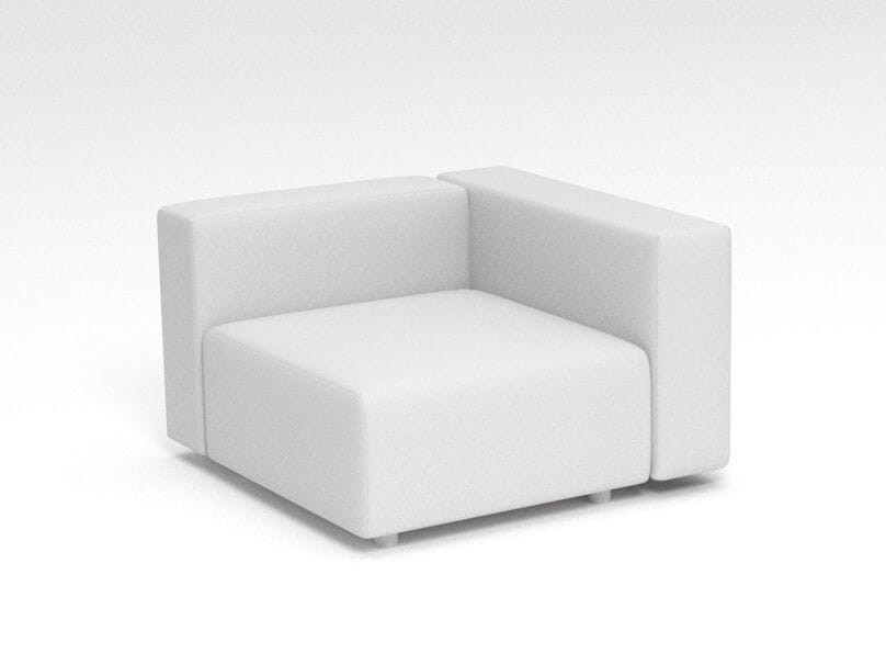 Угловое садовое кресло из ткани Rever Navigli ARCH-00125911