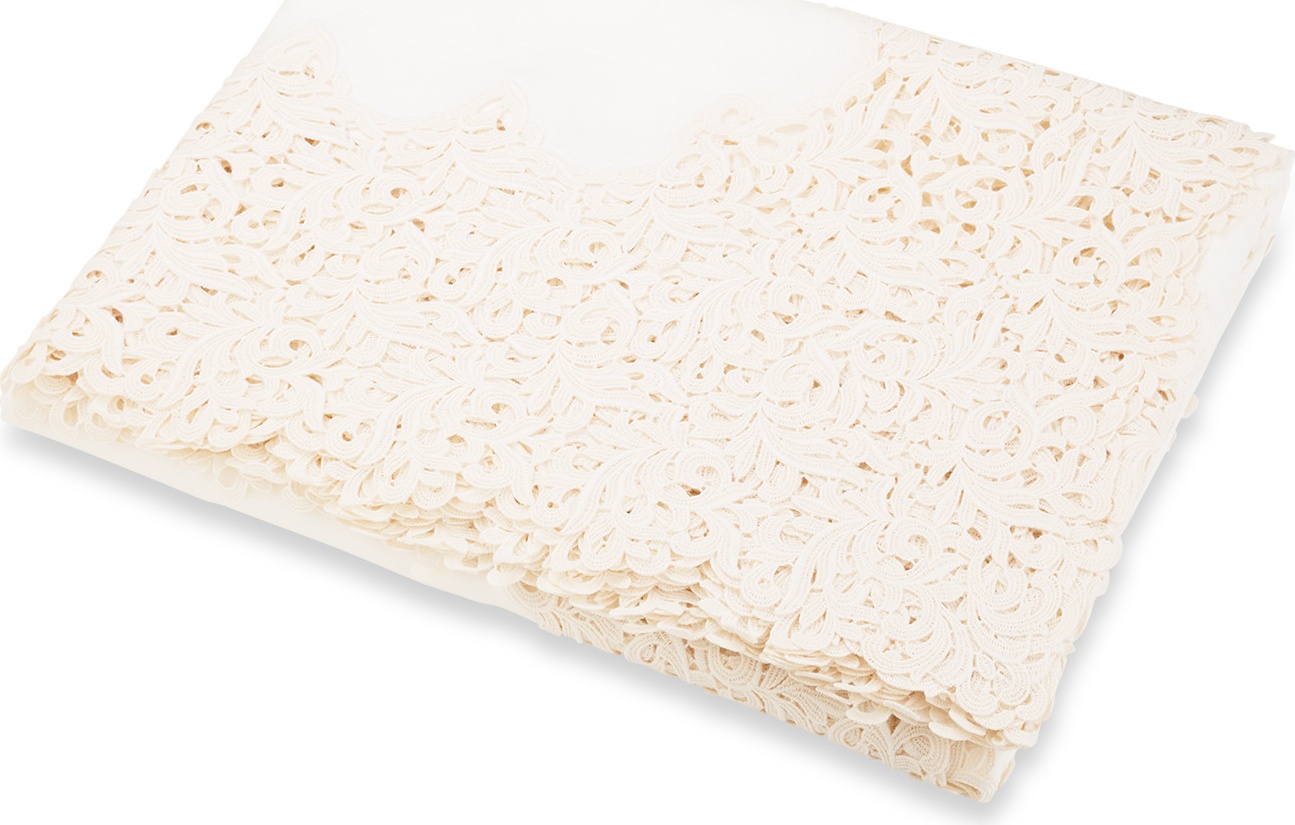 10618333 Weissfee Скатерть Weissfee "Гала" 170х370см (шампань) Ткань 