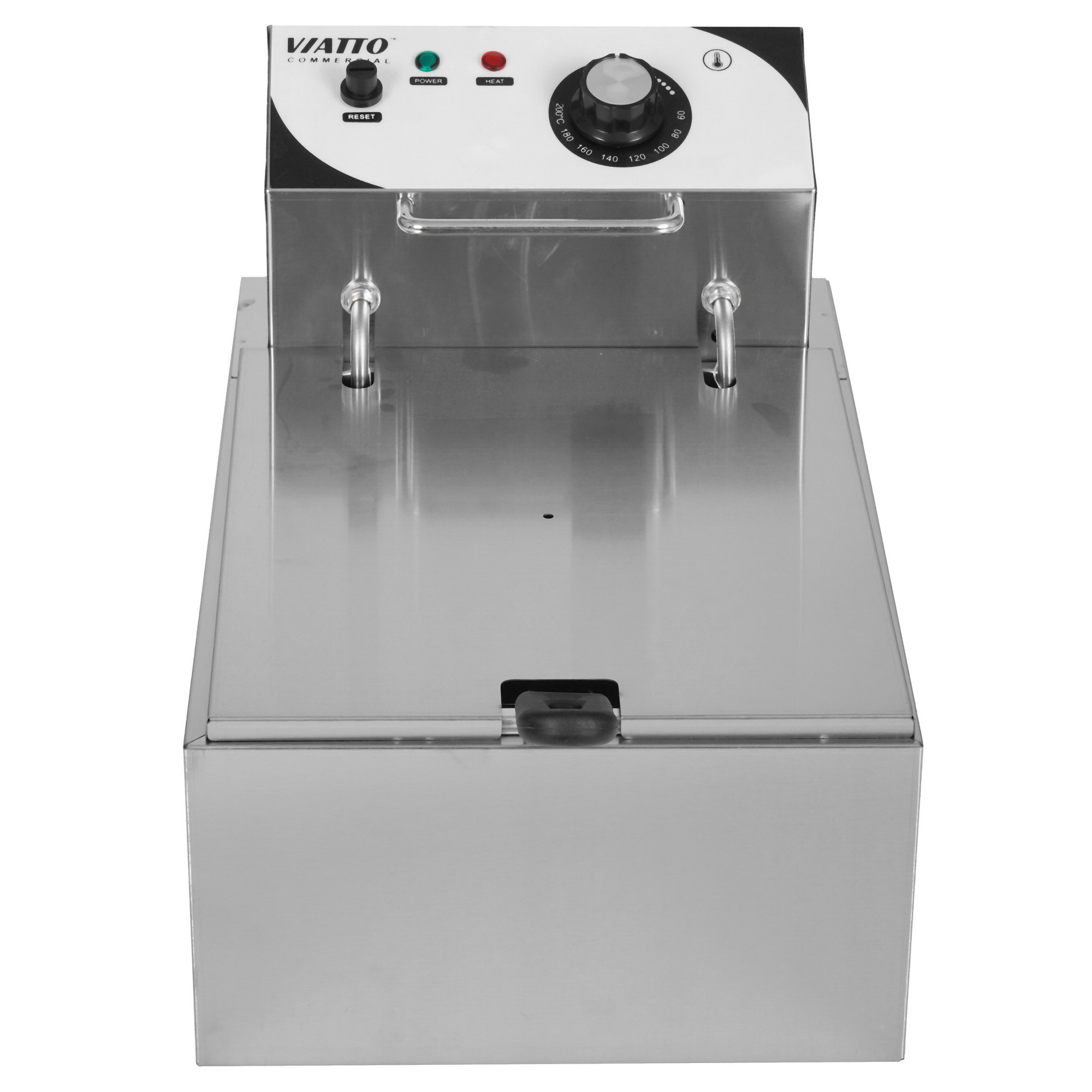 9909645 Фритюрница VIATTO VA‑EF061 серебристый STDN-0055380 - Вид №1