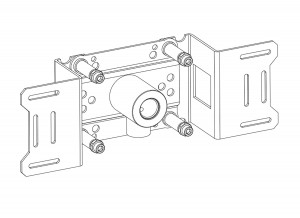 COCOON FIX01 - дождевой душ встраиваемый бокс