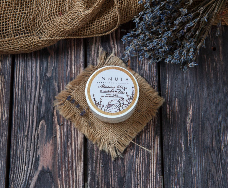 4373 Масло Ши с лавандой Вкусляндия 