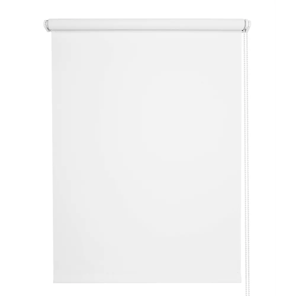 Штора рулонная блэкаут Сантос 70x160 см белая 89371067 STLM-2120055 DOMLEGRAND