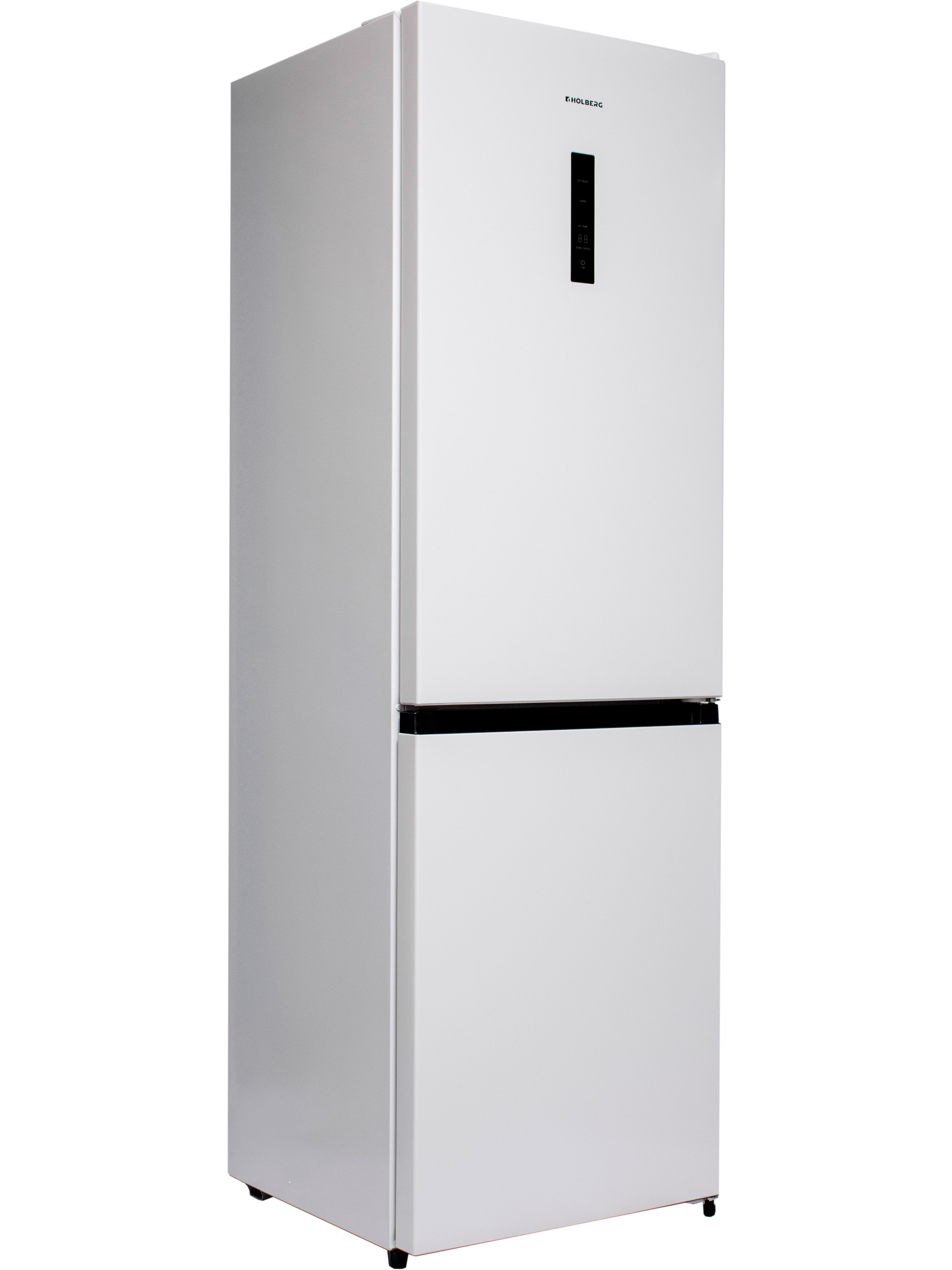 9141909 Холодильник с морозильником   HOLBERG HRB 1854NDW белый STDN-0013529