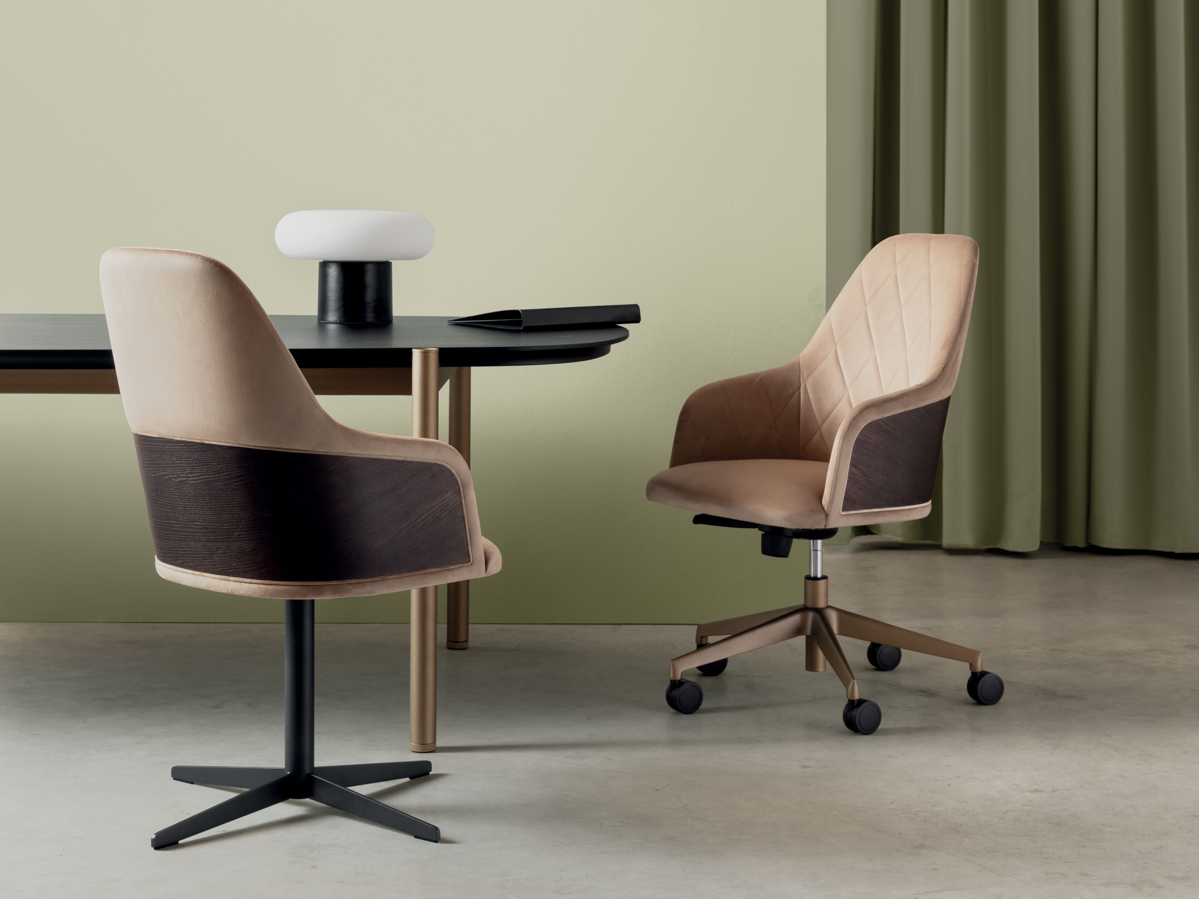 5-спицевое мягкое кресло с колесами Riccardo Rivoli Niù ARCH-00148799 - Вид №2