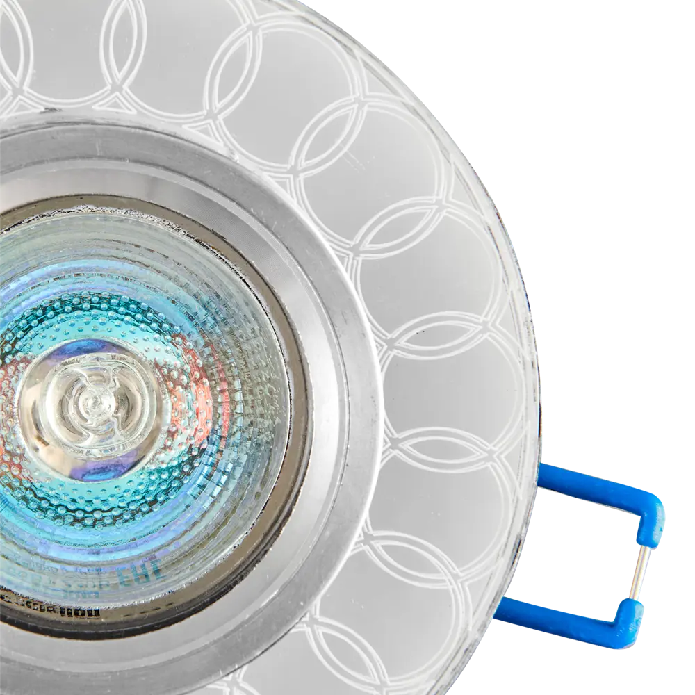 Светильник точечный встраиваемый DLS-L154 с LED-подсветкой под отверстие 65 мм, 1.7 м², цвет прозрачный Fametto STLM-2049166 - Вид №5