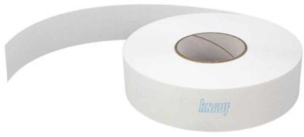 91050424 Лента бумажная Курт 52 мм 75 м с армирующими волокнами STLM-0457650 KNAUF