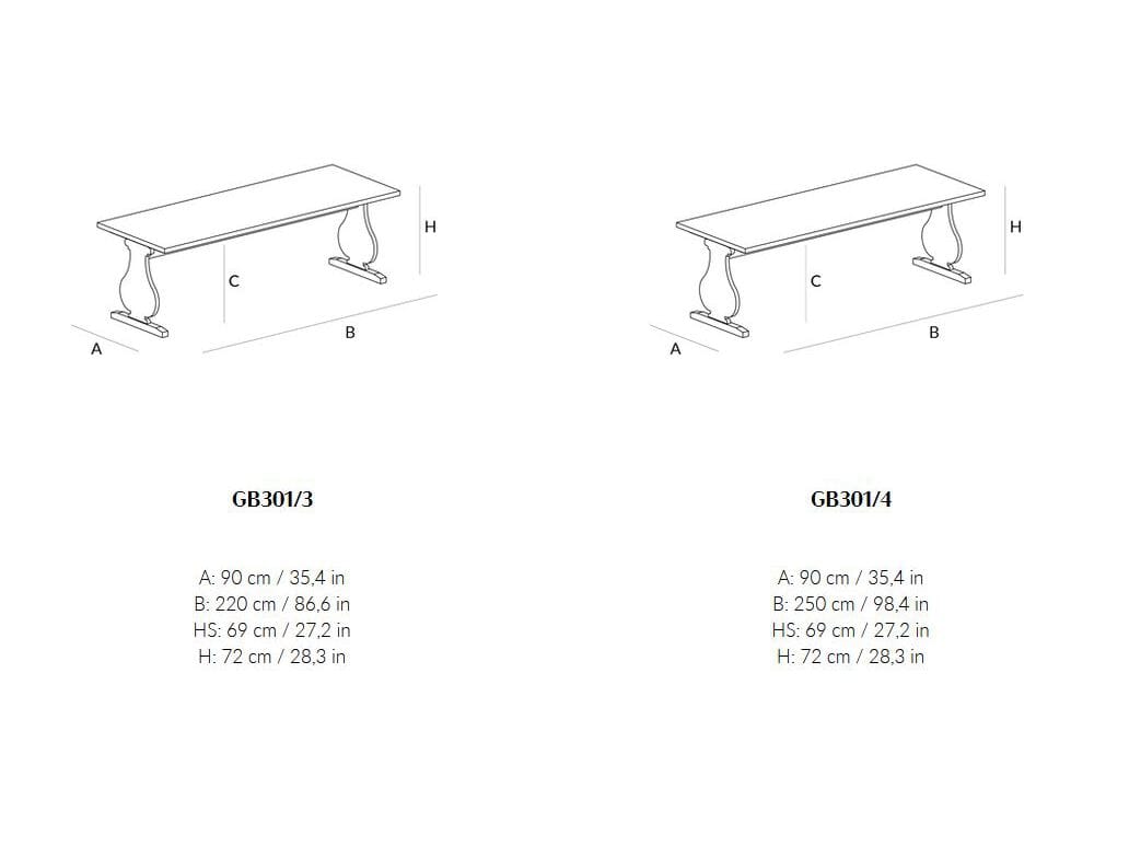Прямоугольный обеденный стол из массива дерева Lando FRANCIS ARCH-00067422 - Вид №4