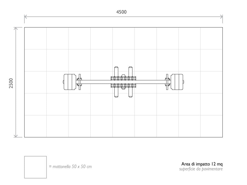 Переработанная пластиковая карусель EUROCOMITALIA BILICO ARCH-00138461 - Вид №3
