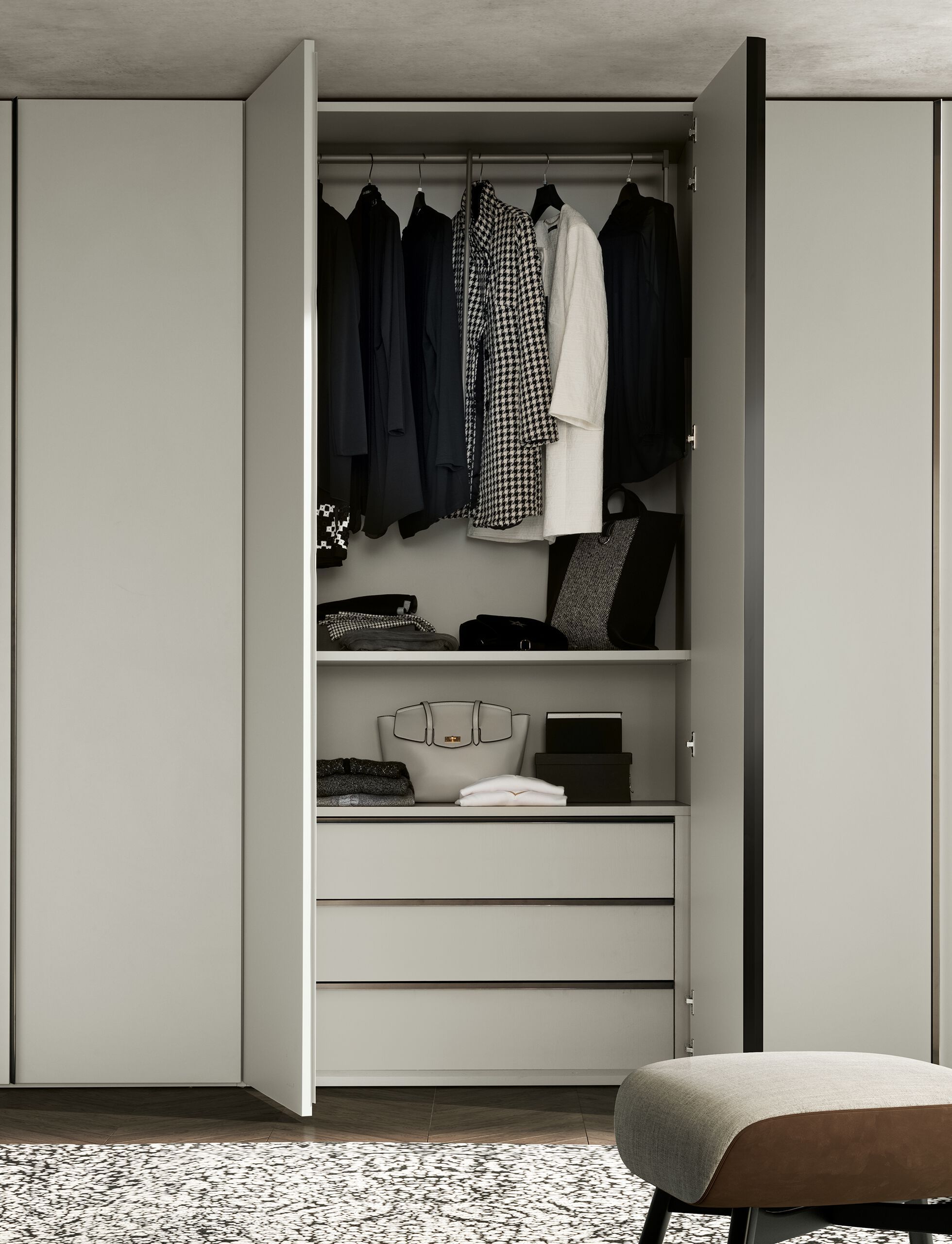 Деревянный секционный угловой шкаф Adok Интермеццо ARCH-00077151 - Вид №3