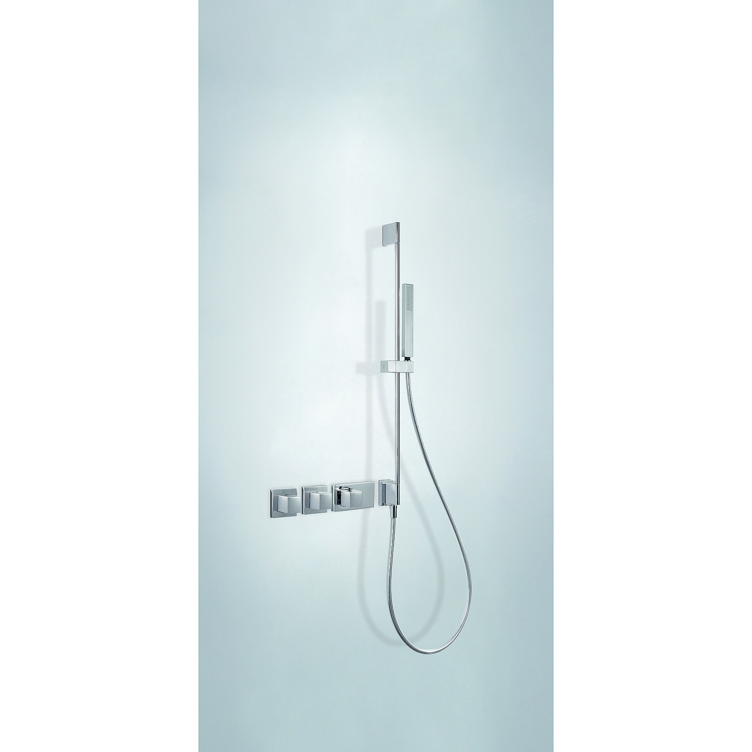 КОМПЛЕКТ БЛОЧНОЙ СИСТЕМЫ de grifo termostático empotrado de 3 vías Block System para ducha-20725392 TRES Thermostatic