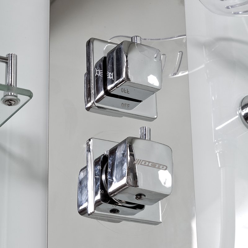 L 801 N без крыши BLACK Душевая кабина DETO Серия L Z120 KERAVA - Вид №1