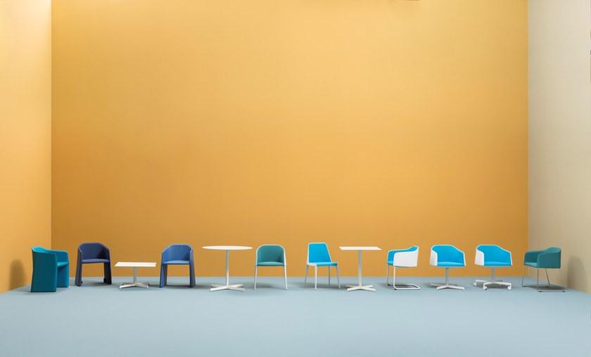 Pedrali Кресло вращающееся на 4 спицы с подлокотниками Laja 886 - Вид №2