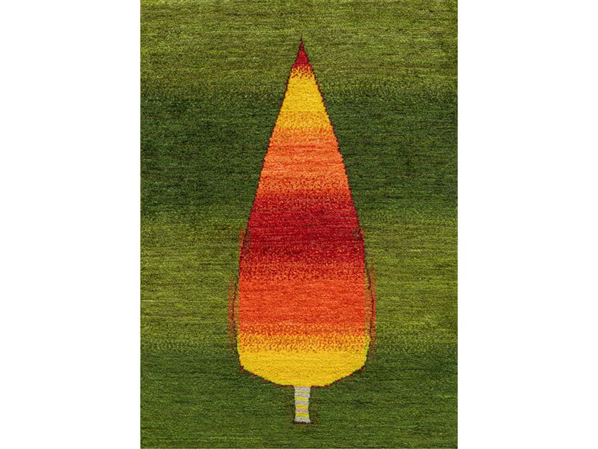 Прямоугольный шерстяной ковер Zollanvari Gabbehs Flora &amp ARCH-00069823