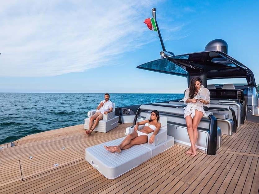 Trona Плавающий шезлонг из экокожи Yacht club sun-id-1457226 - Вид №7