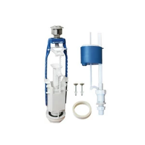 Арматура Уклад 77.57.16.3 хром кноп.ниж.подв. (дв/слив) 77.57.16.3