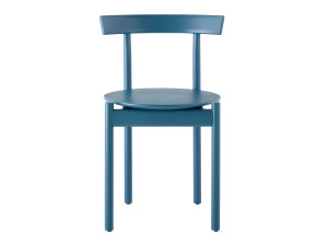 Стул из массива дерева с открытой спинкой