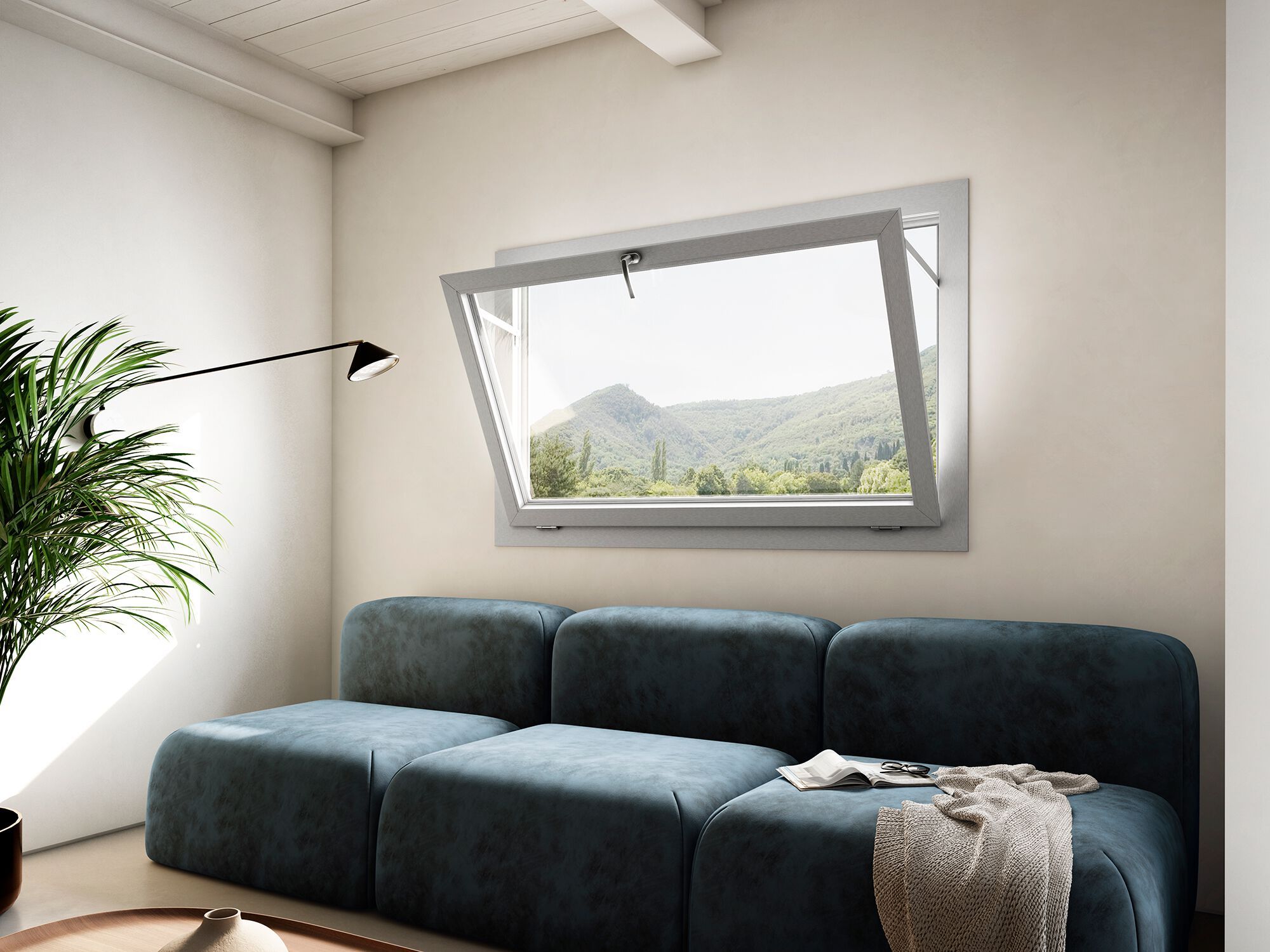 Окно ПВХ Tecnoplast Sistema P80 ARCH-00109003 - Вид №2