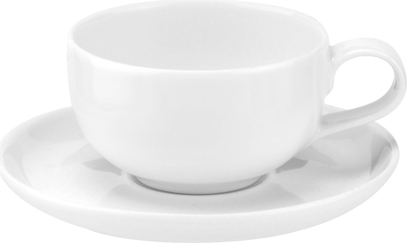 10623494 Portmeirion Чашка кофейная с блюдцем Portmeirion "Выбор Портмейрион" 100мл (белая) Фарфор 