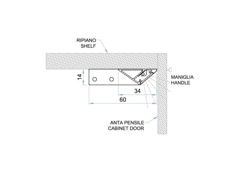 Внешний светодиодный профиль для баз Metalarredo KONEO ARCH-00053146 - Вид №2