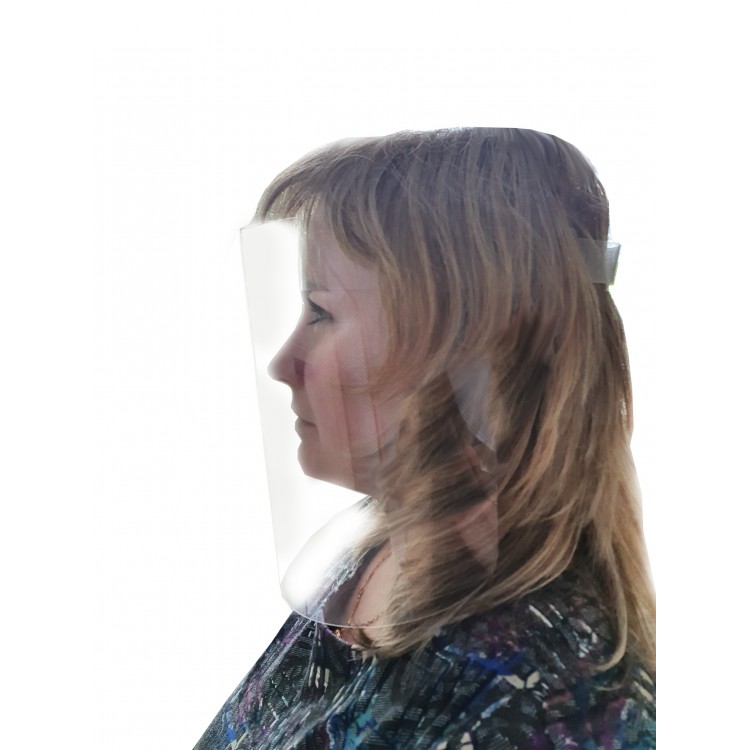 DPL 101 Маска щиток прозрачная для лица с вашим дизайном и логотипом Santreyd  - Вид №3