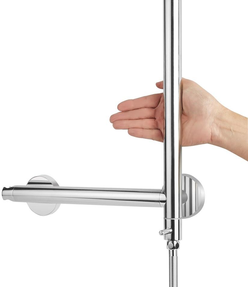 Ponte Giulio Ползун из нержавеющей стали с боковой ручкой Solo H51gor01/h51gol01 - Вид №3