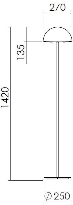 NEXO LUCE Торшер из металла Oxen floor lamp 7157e0 - Вид №4