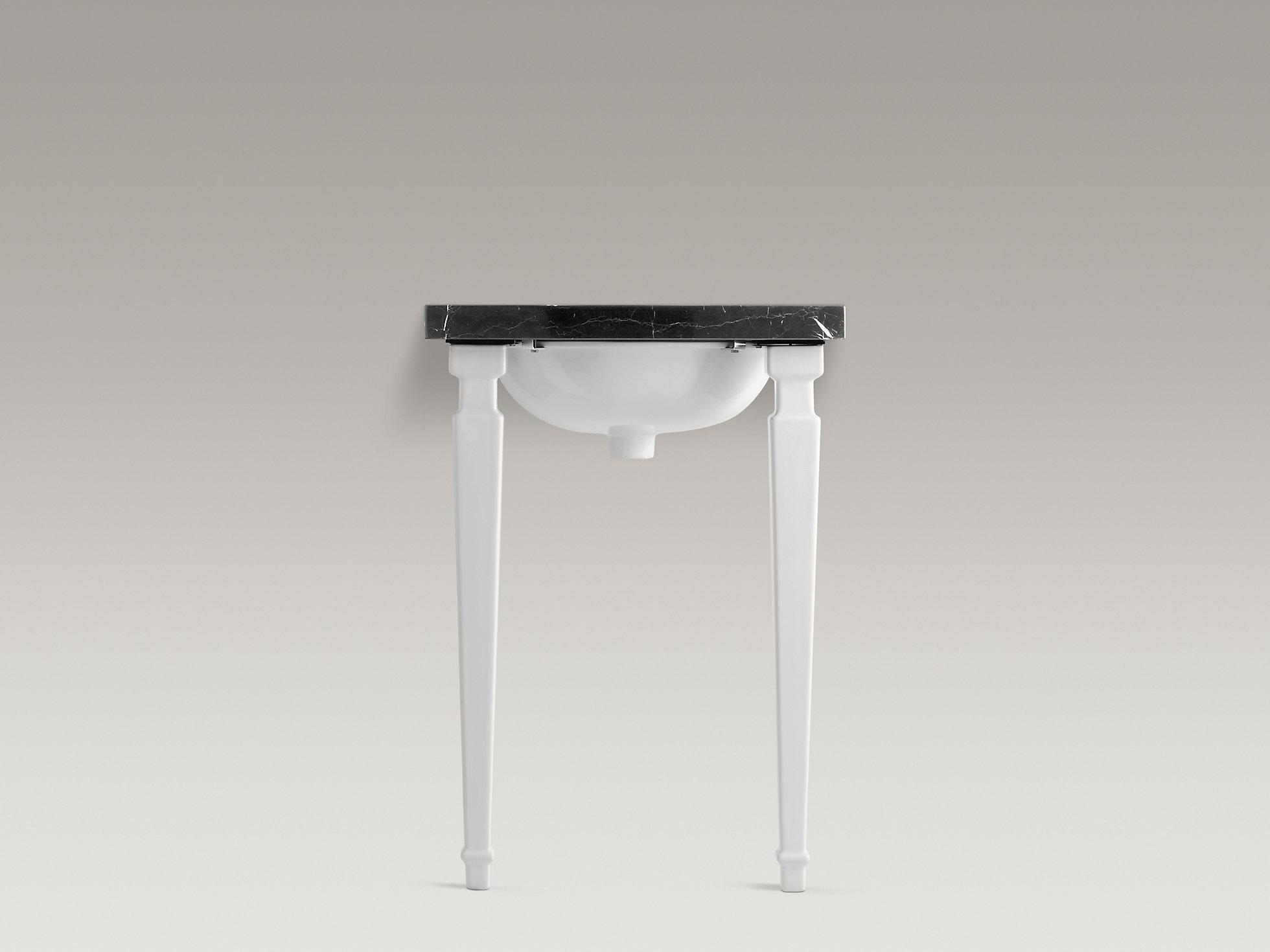 KOHLER Kathryn Конические ножки стола из шамота K-2318-96  - Вид №4