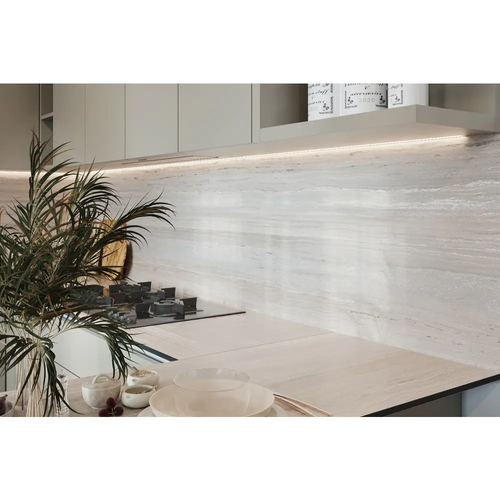 Стеновая панель ALTERNATIVE Травертин Римский для кухни 89406666 STLM-1577695 - Вид №11