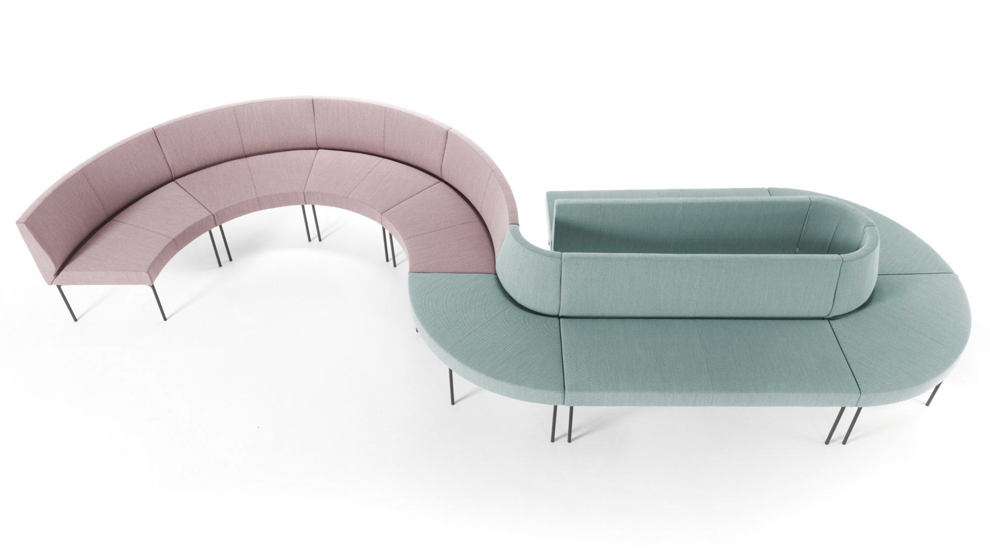 Модульная система сидений из ткани SITIA Laguna ARCH-00006613 - Вид №16