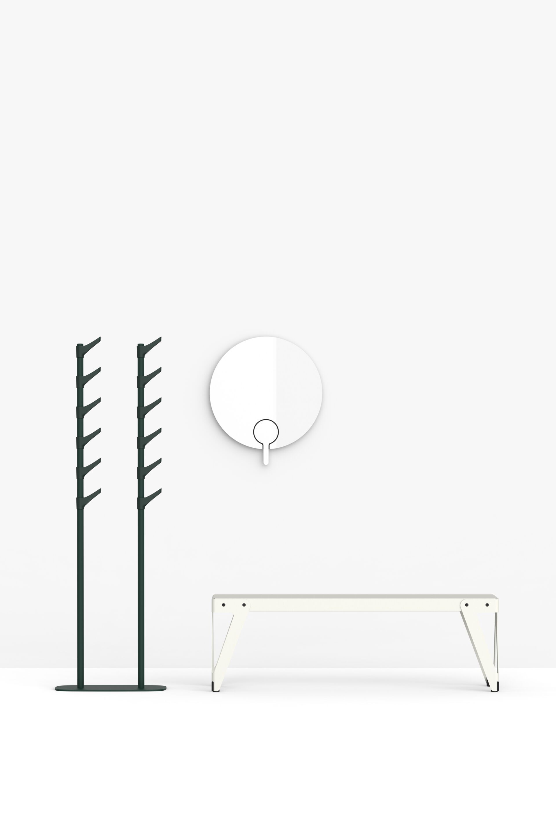 Стальная скамья с порошковым покрытием FUNCTIONALS Lloyd ARCH-00058716 - Вид №24