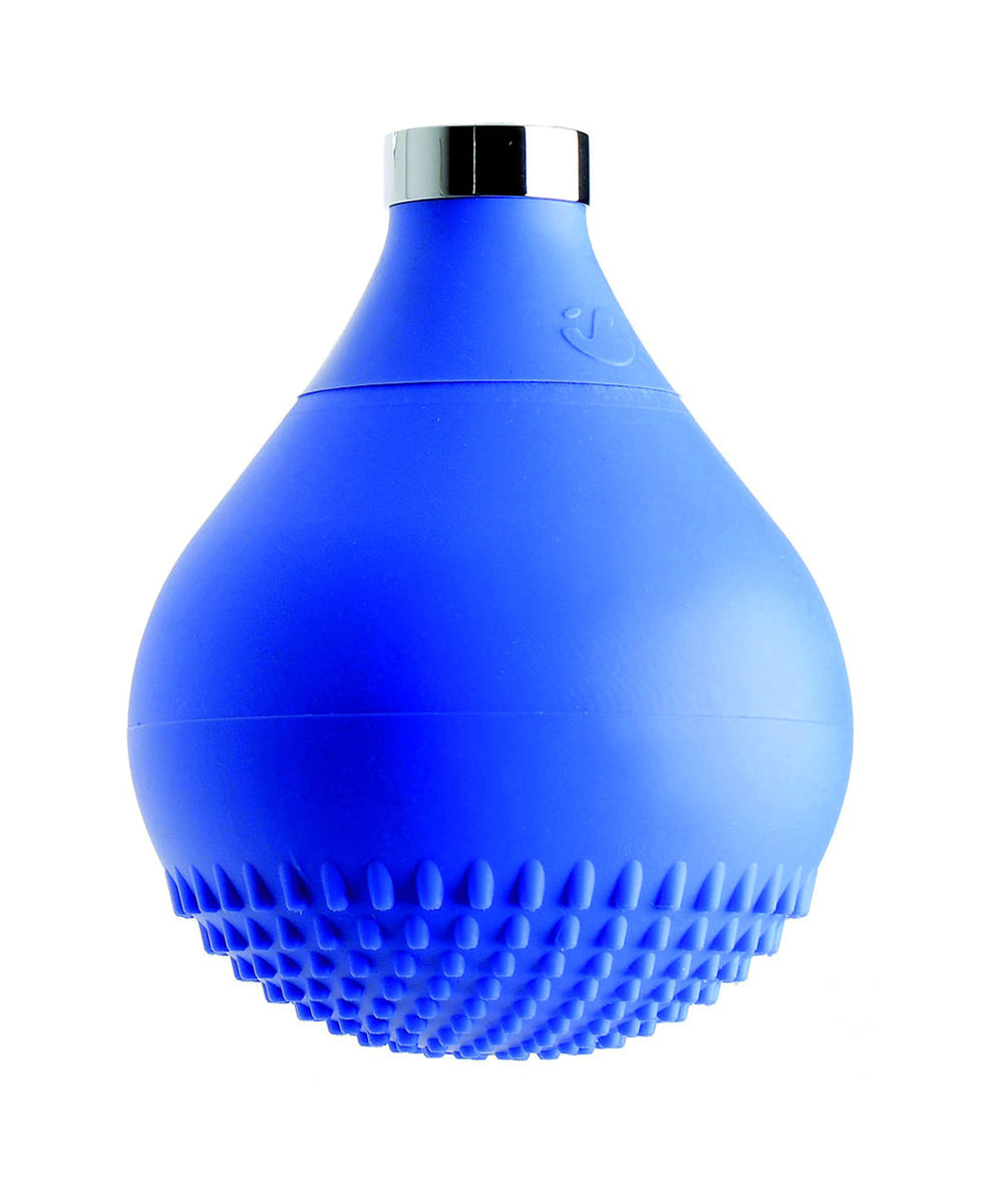 Верхний душ. Синий силикон WE ARE IB dr001 Chrome Drop