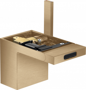 47212140 Смеситель для биде, однорычажный, со сливным клапаном Push-Open, без тарелки AXOR MYEDITION