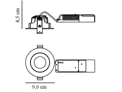 Алюминиевый утопленный прожектор Nordlux ALIKI ARCH-00005057 - Вид №1