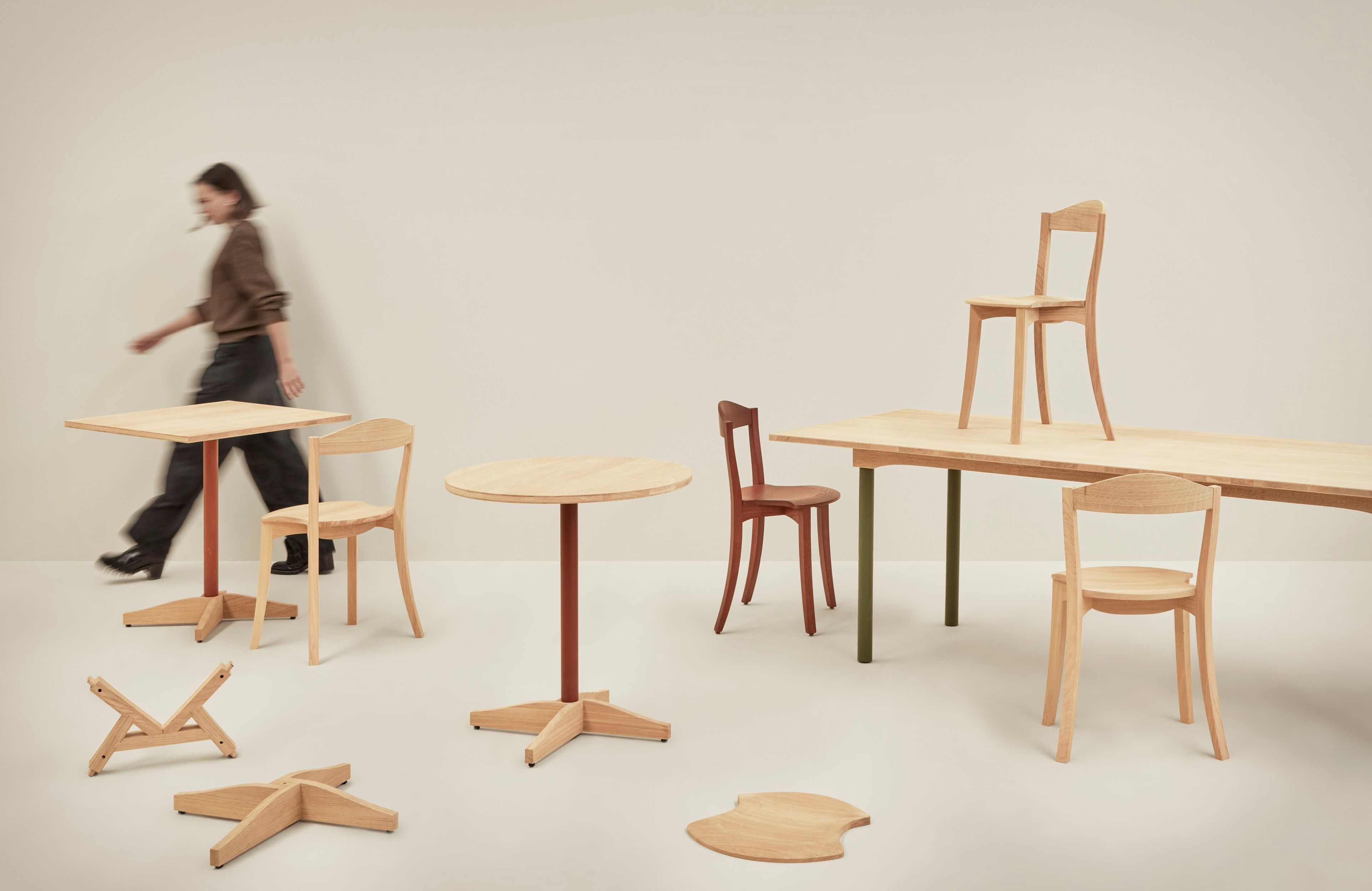 Штабелируемый стул из дуба ALKI Bibolina ARCH-00090673 - Вид №4