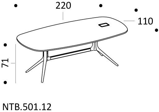 ICF стол письменный Notable sun-id-1477150 - Вид №2