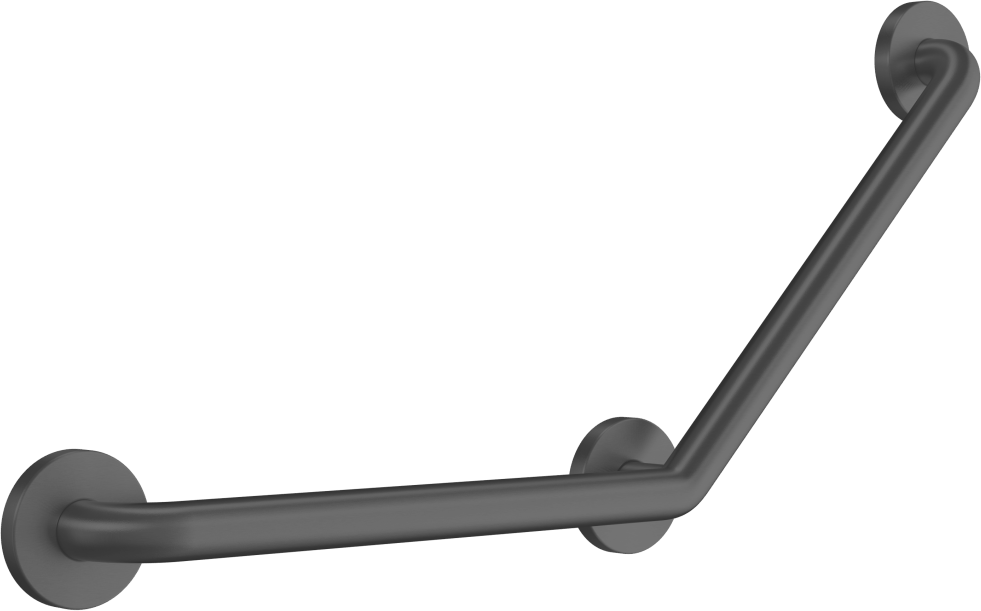 B615-N Изогнутый поручень из нержавеющей стали на 135°, 3-точечная фиксация