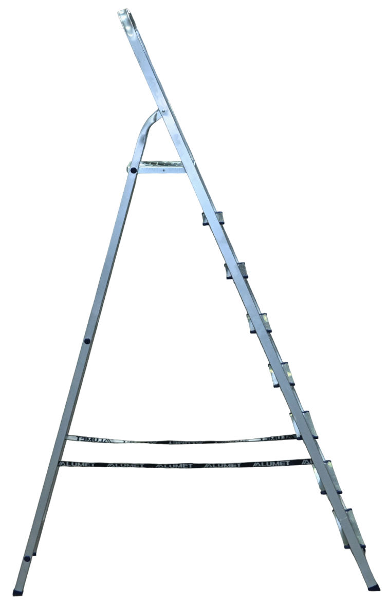 Стремянка алюминиевая AM 708 ALUMET  - Вид №2
