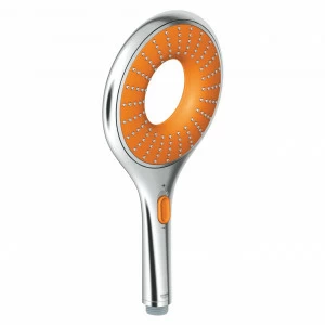 Ручной душ GROHE Rainshower Icon (2 режима), хром/оранжевый (27444000)