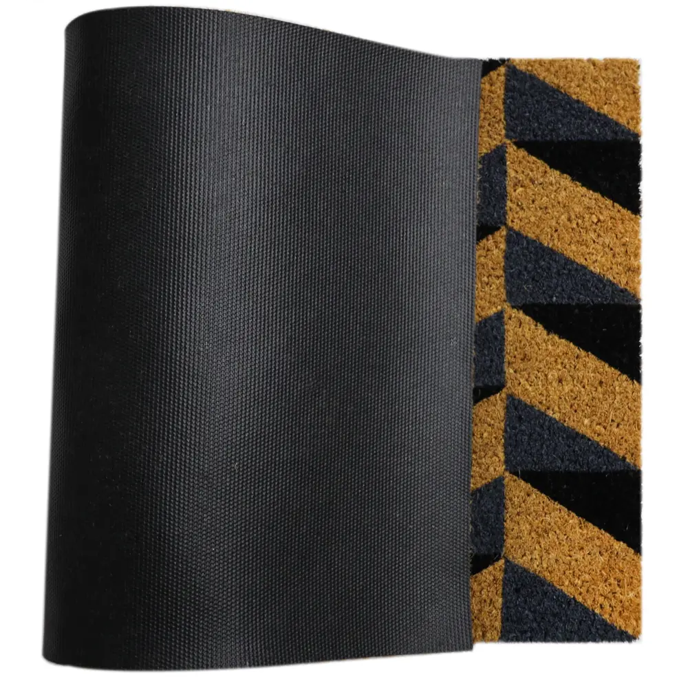 Коврик декоративный Velcoc Kera 9 40x75 см кокос цвет бежево-серый STLM-2137581 - Вид №5