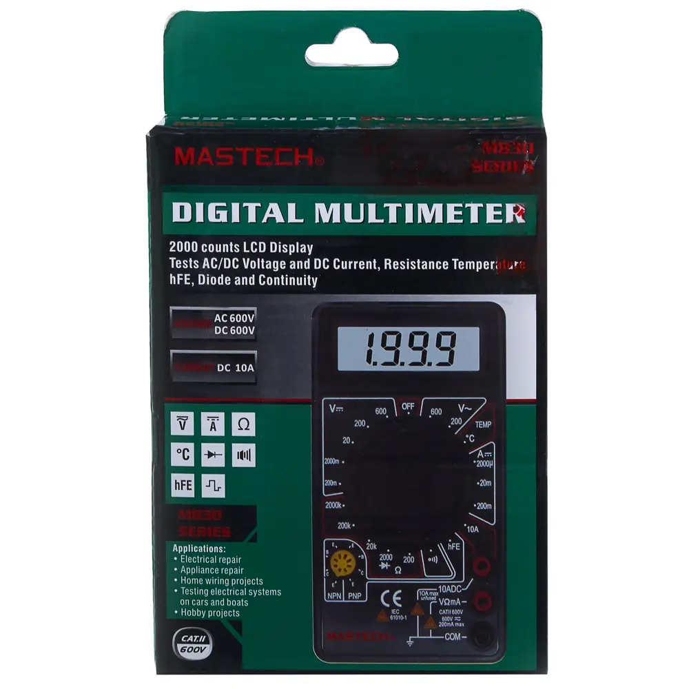 Мультиметр цифровой Mastech M830b STLM-2102537 - Вид №2