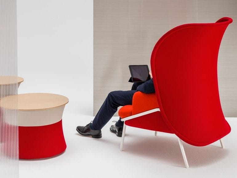 Журнальный столик из низкой ткани для гостиной MDD сетка ARCH-00059716 - Вид №1